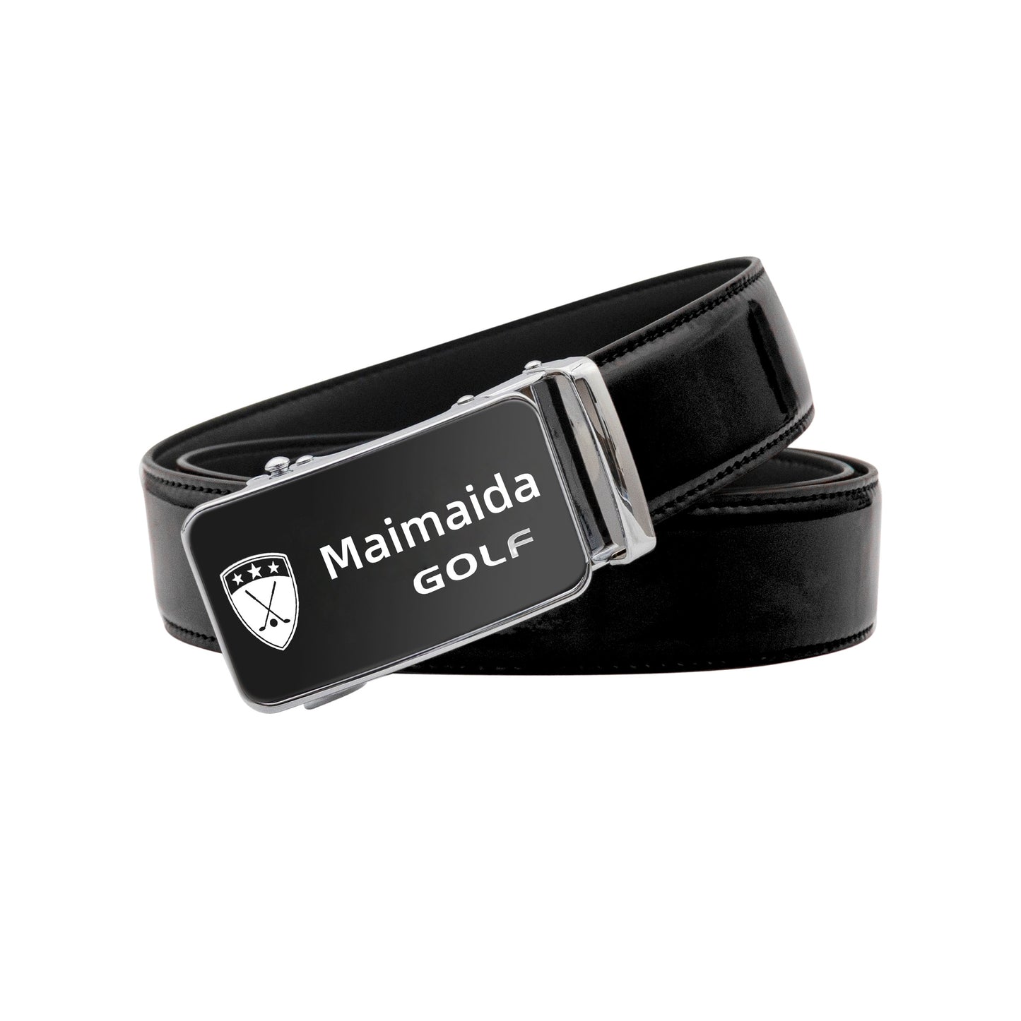 골프 자동 버클 벨트, 순수 소가죽 남성용 바지 벨트, 골프 벨트,