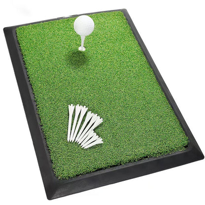 Golf Swing Practice Mat with Trajectory Tracking and Impact Recording - Original Manufacturer