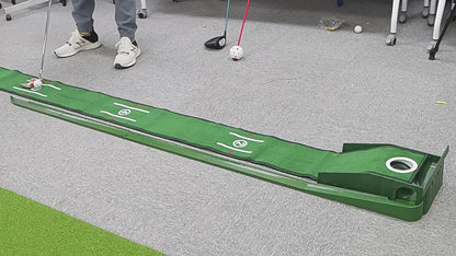 Best-Seller! Mini Putting Mat | Factory Stock • Portable Indoor/Outdoor Use • Compact Golf Putting Green Trainer • Direct from Manufacturer